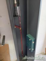 Armadio blindato 2 posti per fucili omologato