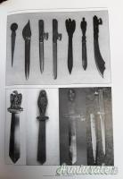 Tagliacarte d'epoca fascista seconda metà degli anni '30 a forma di fascio littorio in alluminio