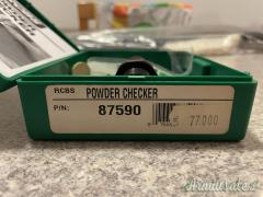 Verifica polvere RCBS powder Check