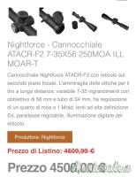 Nightforce ATACR - F27-35X56 250 MOA ILL MOAR-T
