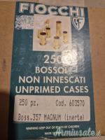Bossoli nuovi non innescati 357 magnum