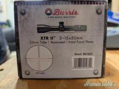 Burris XTR II 3-15x50 Illuminato FFP Cannocchiale