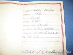 Coltello artigianale Claudio Riboni