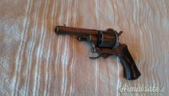 PISTOLA RIVOLTELLA CON PERCUSSORE A SPILLO ARMA ANTICA ANTECEDENTE AL 1890
