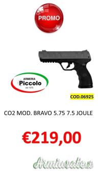 PISTOLA CO2 MOD. BRAVO 5.75 7.5 JOUL