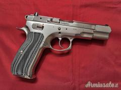 CZ 75b Inox cal 9x21 in eccellenti condizioni