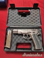CZ 75b Inox cal 9x21 in eccellenti condizioni