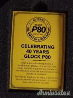 Glock commemorativo 40° anniversario P80