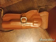 Cinturone con fondina Western