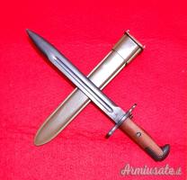 GARAND M1 BERETTA cal. 30-06 Springfield mono matricola con baionetta.