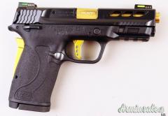 Smith & Wesson M&P380 EZ M2.0 Shield Ported Gold 3.75'  .380 ACP  | 9x17mm Browning Short