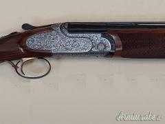Cal. 28, Sovrapposto Marca Rizzini, Modello Artemis, Canne da Cm. 71 - 4/2, Estrattori Automatici.