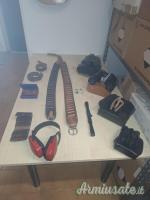 BINOCOLO NERO SOVIETICO БПЦ2 MADE IN USSR 12X40 N81078268 ALTA DEFINIZIONE CON CUSTODIA E TRACOLLA