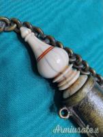 Fiaschetta porta polvere Indiana 1800