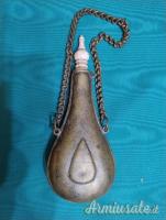 Fiaschetta porta polvere Indiana 1800