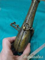 Fiaschetta porta polvere Indiana 1800