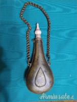 Fiaschetta porta polvere Indiana 1800