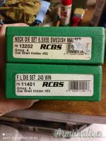 Dies RCBS  cal.243 W   e cal.6,5x55  Sweden