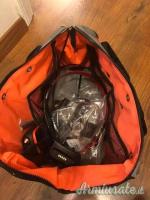 Dispositivo portatile Garmin Alpha 100 usato con 3 unità di collare TT25, come nuovo.