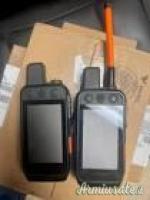 Dispositivo portatile Garmin Alpha 200i usato con 3 unità collare TT25, come nuovo.