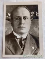 Rara fotografia d’epoca fascista in formato “grande” 50° compleanno del DUCE Benito Mussolini