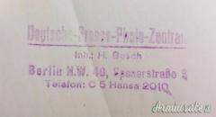 Rara fotografia d’epoca fascista in formato “grande” 50° compleanno del DUCE Benito Mussolini