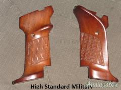Guancette high standard .22 fusto military