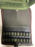 Cartucciera in cordura RADAR  rinforzata per carabina 30 celle.+ portacartucce carbina 10 celle