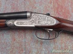 Cal. 16, Doppietta Fratelli Gamba, Modello Saint Vincent Holland Holland, Con due paia di canne.