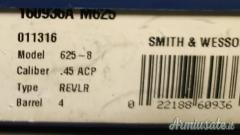 Smith & Wesson 625-8 .45 ACP