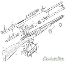 Percussore Mosin Nagant M91 - M91-30 - M44 etc. etc.