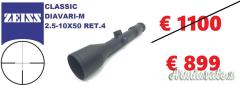 ZEISS CLASSIC DIAVARI-M 2.5-10X50 T RET.4