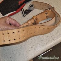 Cinghia completa con hand stop e guanto sinistro per tiro accademico