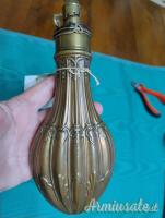 Antico porta polvere inglese 1800