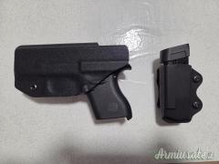 Fondina e portacaricatore glock