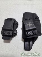 Fondina e portacaricatore glock