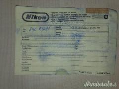 BINOCOLO NERO GIAPPONESE NIKON 9X25 CF MADE IN JAPAN CON CUSTODIA E TRACOLLA