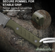 Coltello Kizer  Camp 180, AEB-L, G10, 1096A2