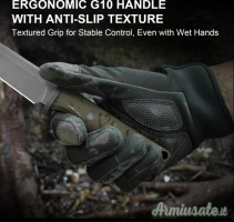 Coltello Kizer  Camp 180, AEB-L, G10, 1096A2