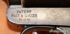 Revolver Rast Gasser Mod. 1898 Cal. 8  Gasser
