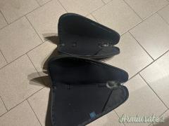 COPPIA BORSETTO TRIANGOLARE PORTA-PISTOLA IN CORDURA M e L