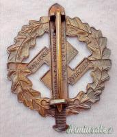 Distintivo d’epoca nazista cd. “SA-SPORTABZEICHEN” modello 1939 di 3’ tipo (GERMANIA WW2)