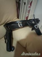 cinturone doppia fondina mano destra