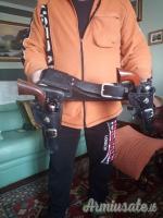 cinturone doppia fondina mano destra