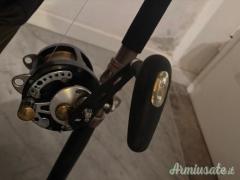 Canna Penn Millennium 50 Lbs con mulinello Ticateam