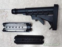 Handguard e calcio mil-spec stile M4 per AR15