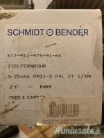 Schmidt & Bender 5–25×56 PM II/2 P4L DT 1/4 MOA