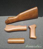 AK-47 Set Calcio + Asta + Impugnatura in Legno