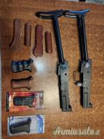 Pistol grip/handguard/castelli per ak