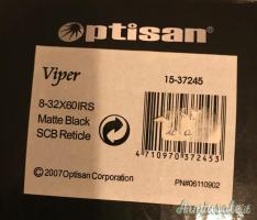 Cannocchiale Optisan Viper 8-32x60 IRS SCB Reticle